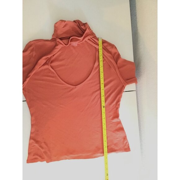 Venus Womens Ribbed Knit Long Sleeve Turtleneck Top - M - Picture 6 of 7